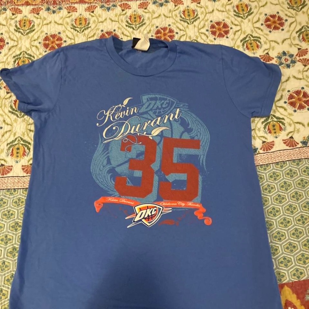Vintage Kevin Durant OKC Thunder‎ Tee - Youth XL/Men's S
